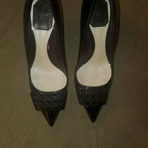 Christian Dior Shoes Pumps 36 Black Patent